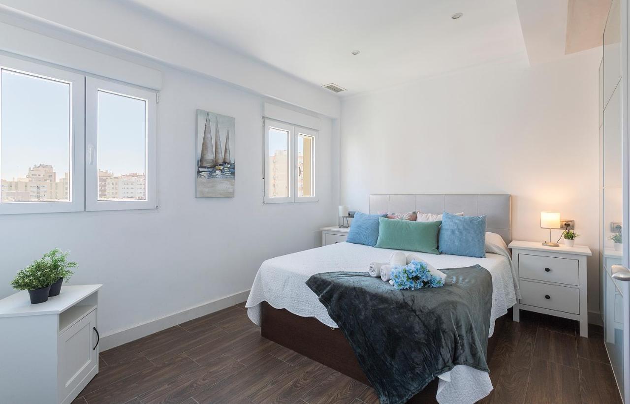 Apartamento San José Vistas Mar 2 baños Cádiz Exterior foto